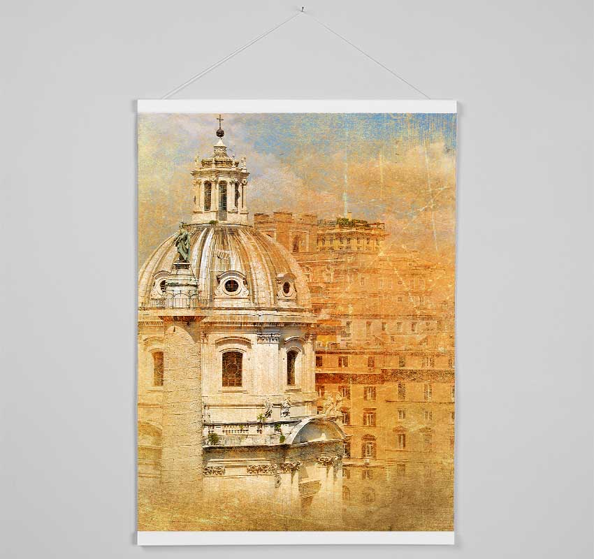 Ancient St Peters Basilica Hanging Poster - Wallart-Direct UK