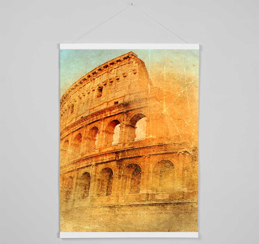 Ancient Colosseum Hanging Poster - Wallart-Direct UK