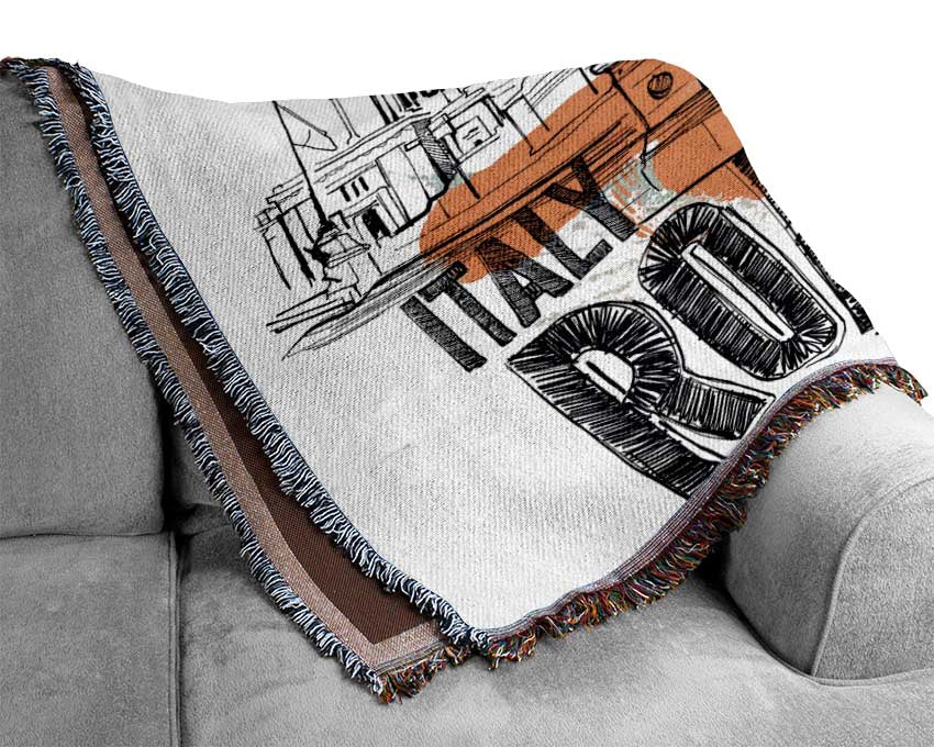 Monuments Of The City Woven Blanket