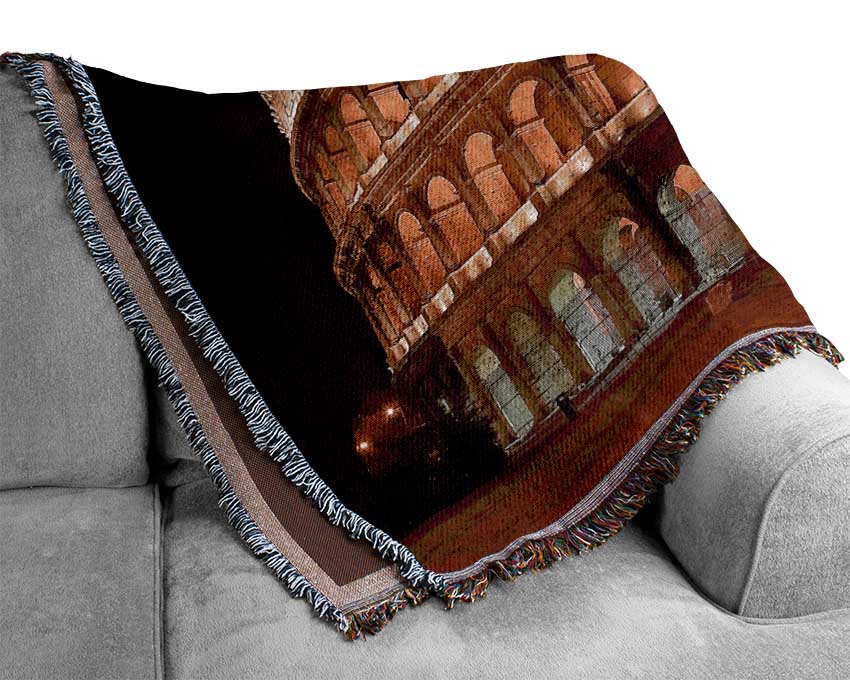 Colosseum Night Glow Woven Blanket