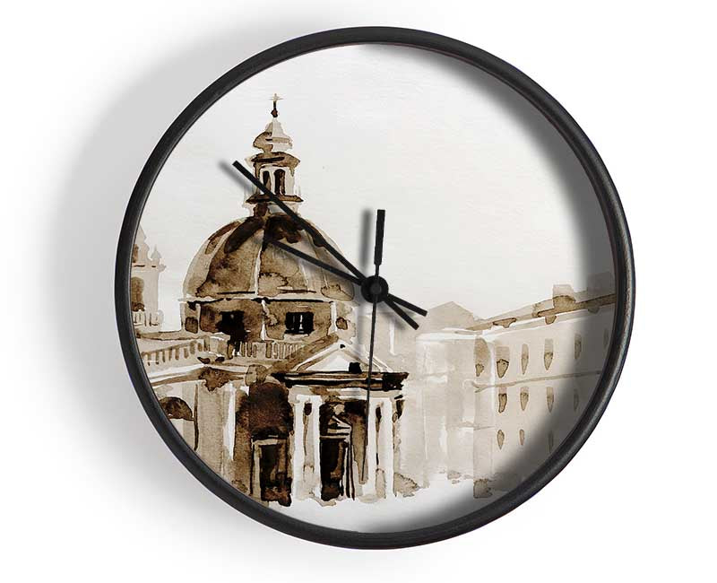 Pantheon Clock - Wallart-Direct UK