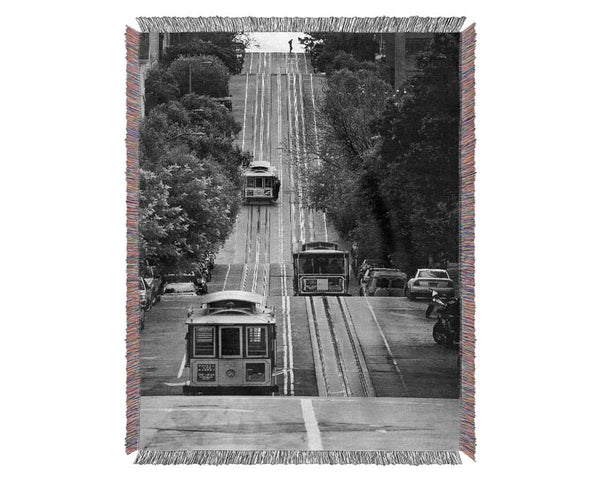 Cable Car 2 Woven Blanket