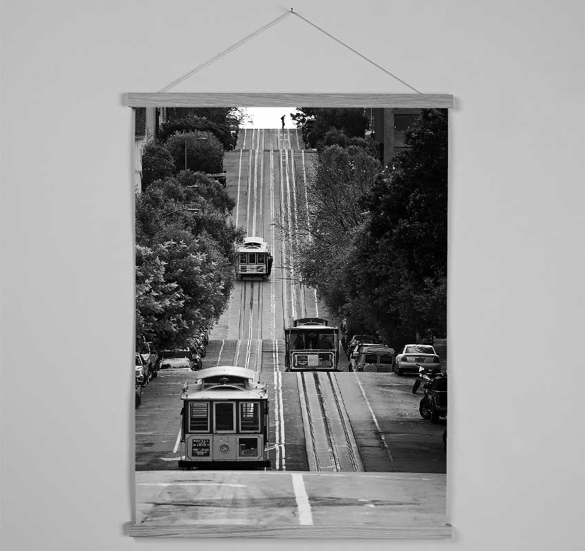 Cable Car 2 Hanging Poster - Wallart-Direct UK