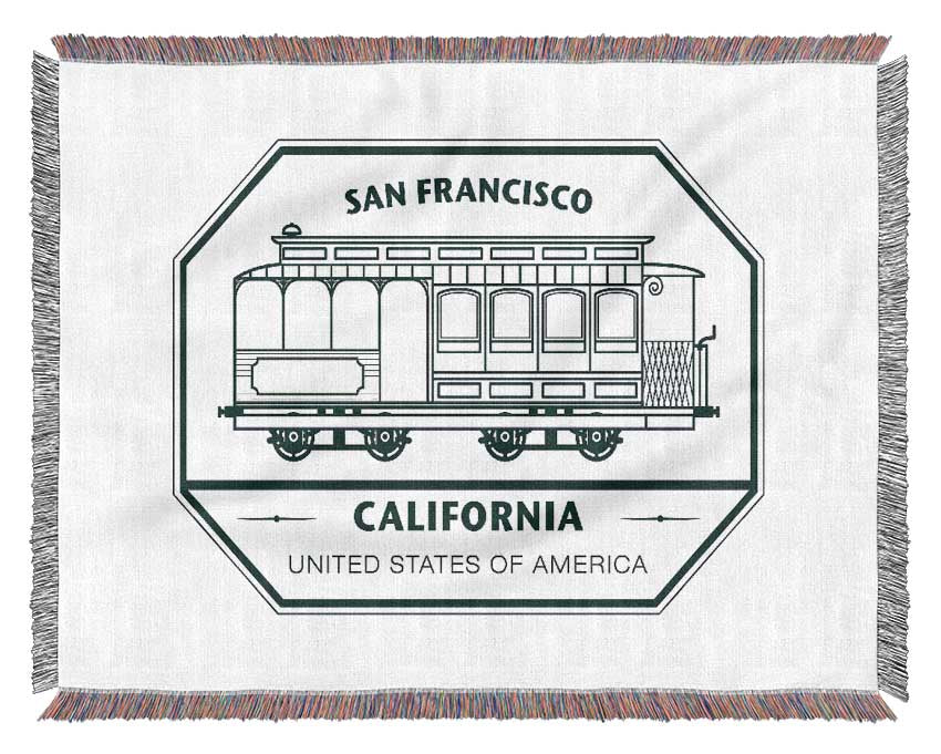 Cable Car 4 Woven Blanket