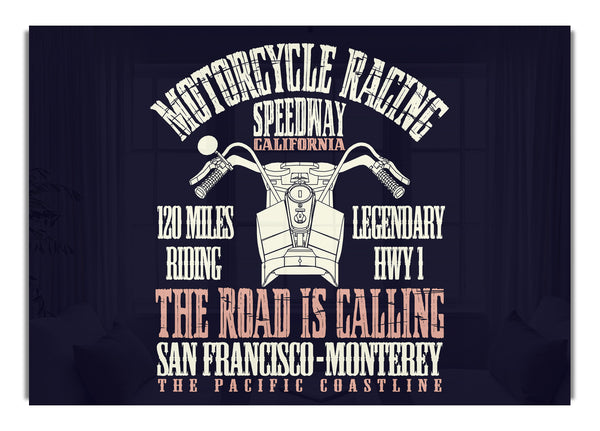 The Pacific Coastline Motorcycle Race