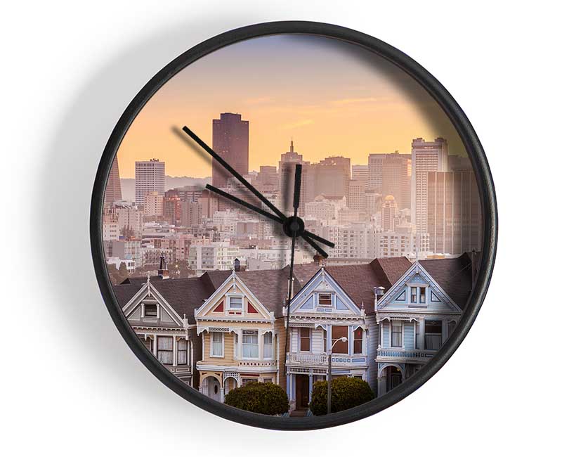 Streets Of California 2 Clock - Wallart-Direct UK