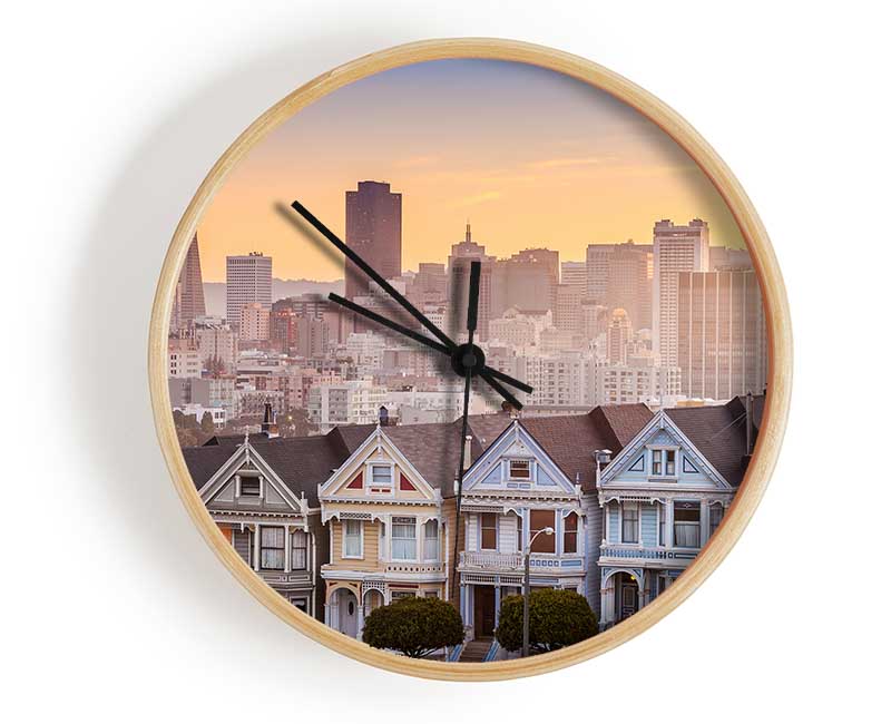 Streets Of California 2 Clock - Wallart-Direct UK