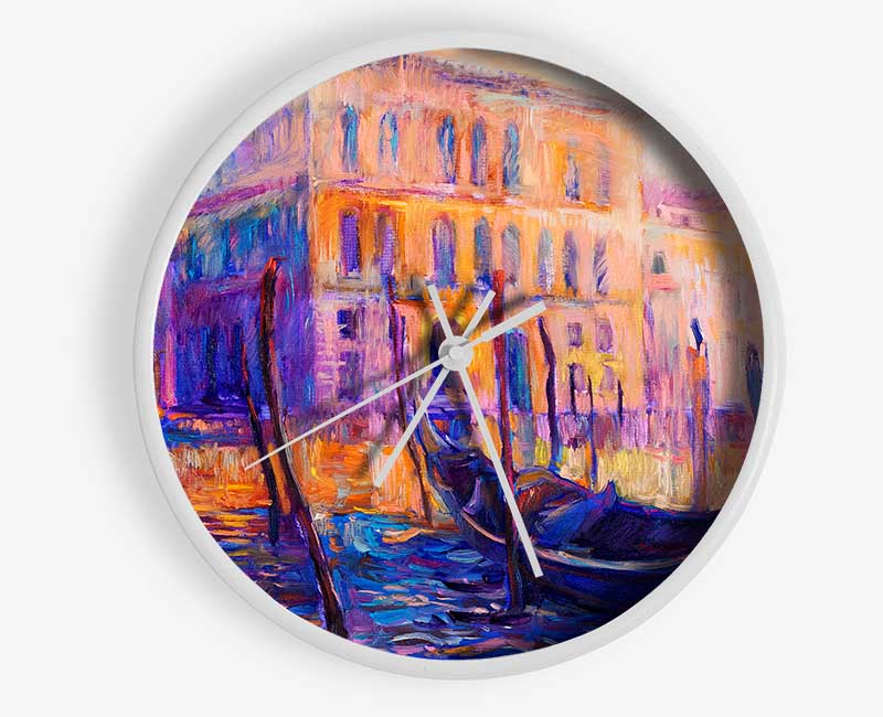 Lonesome Gondola Clock - Wallart-Direct UK