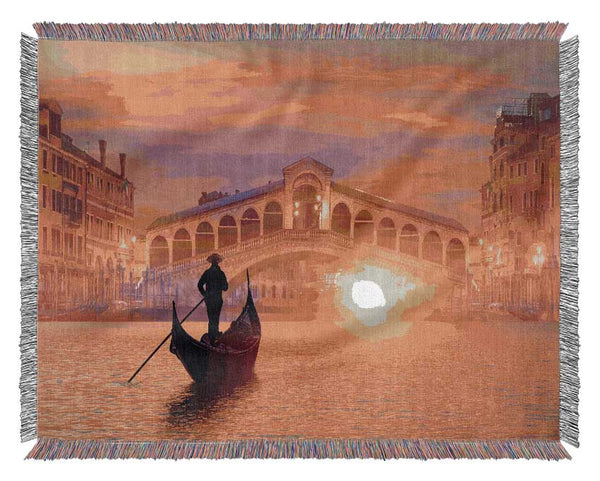 Gondola Ride 4 Woven Blanket