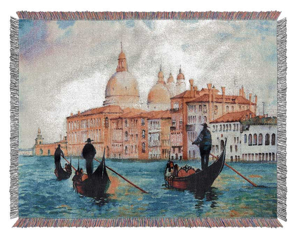 Gondola Ride 2 Woven Blanket