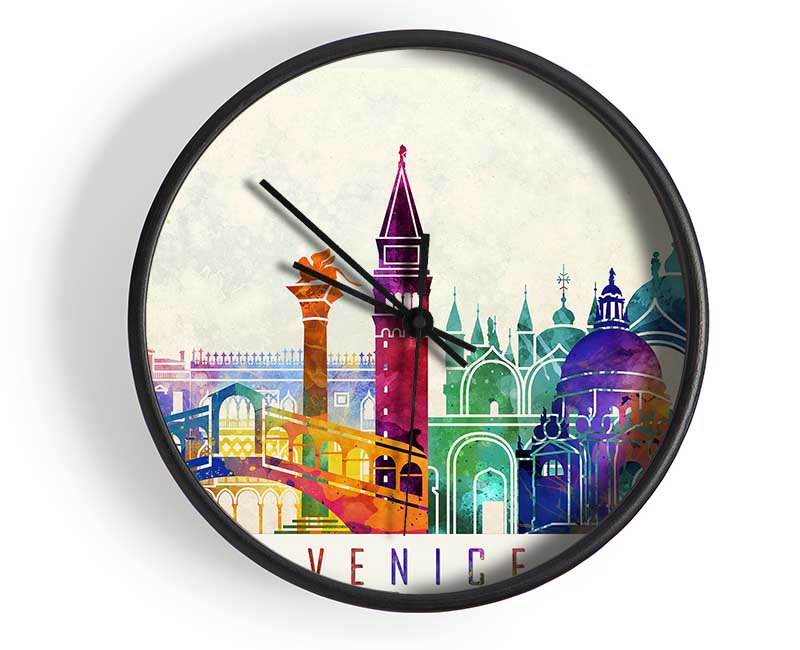 Rainbow City Clock - Wallart-Direct UK