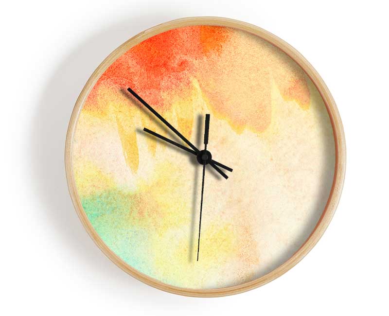 Lightning Clouds Clock - Wallart-Direct UK