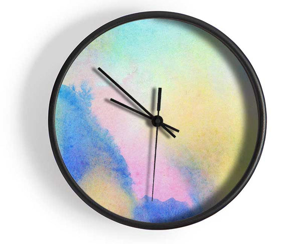 Pastel Haze Clock - Wallart-Direct UK