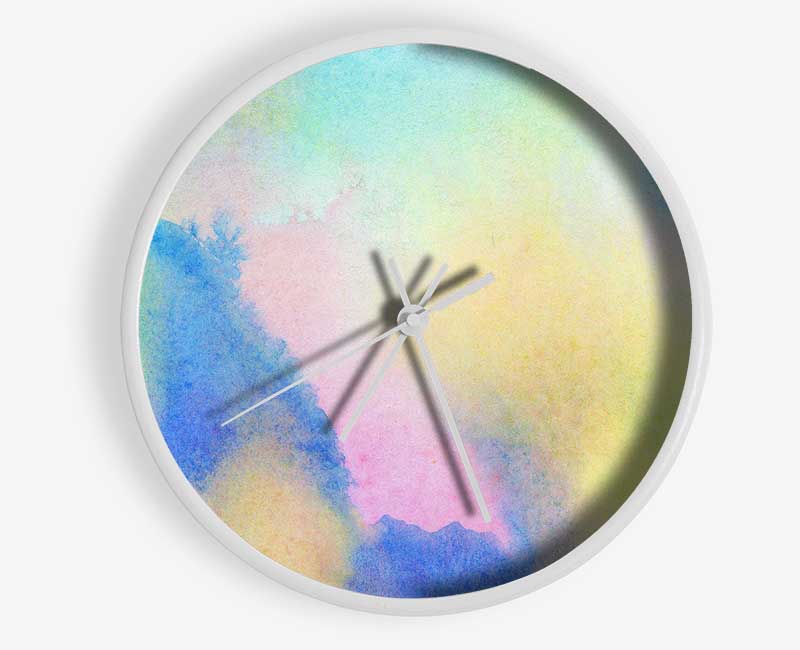 Pastel Haze Clock - Wallart-Direct UK