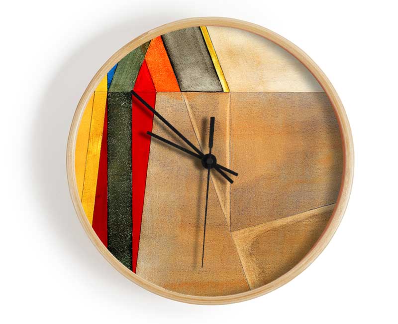 Patterns Clock - Wallart-Direct UK