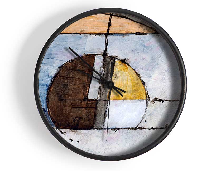 Sailboat Clock - Wallart-Direct UK