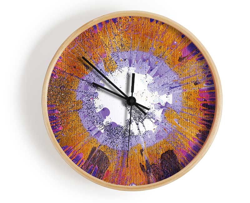 Star Expolsion 2 Clock - Wallart-Direct UK