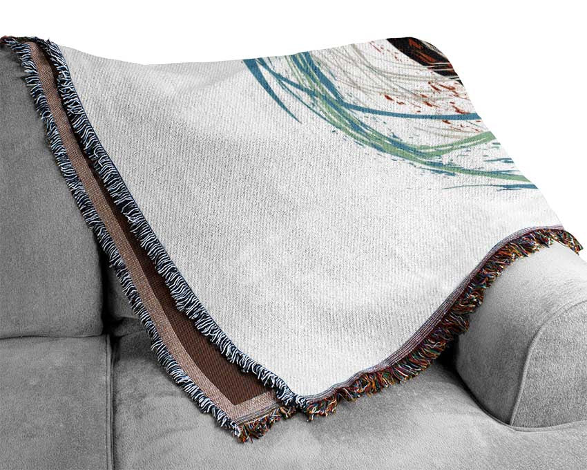 Portal To Another World Woven Blanket