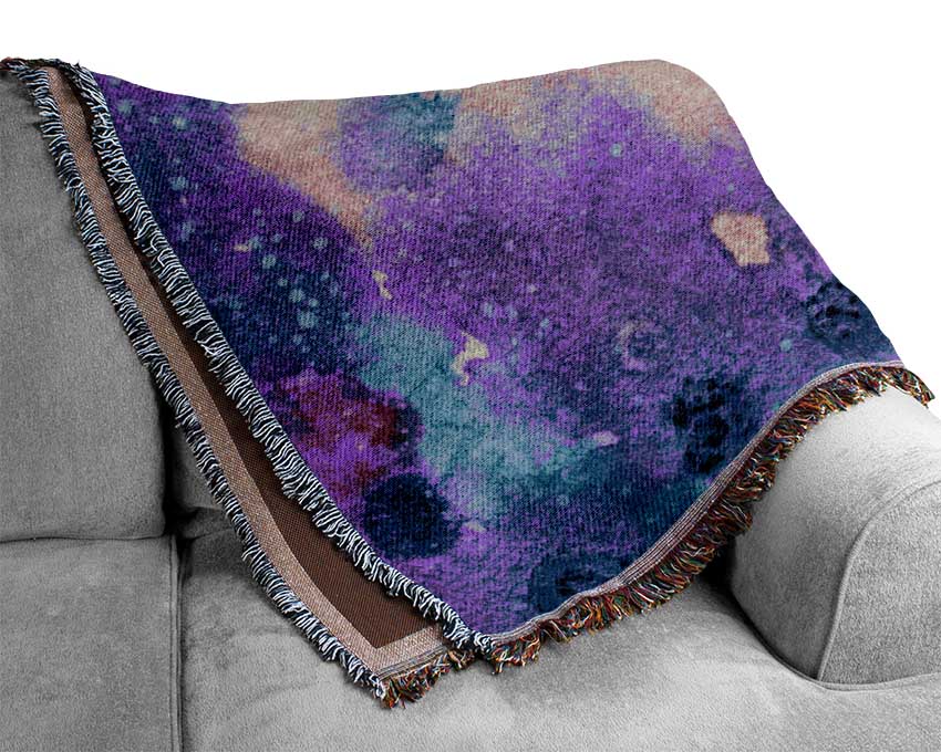 Painting The Universe Woven Blanket