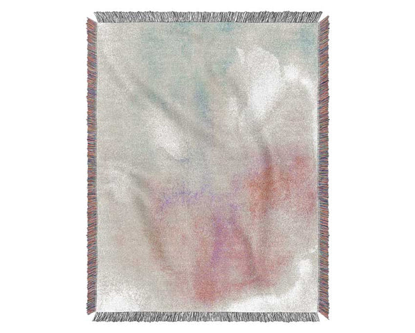 Face In The Clouds Woven Blanket