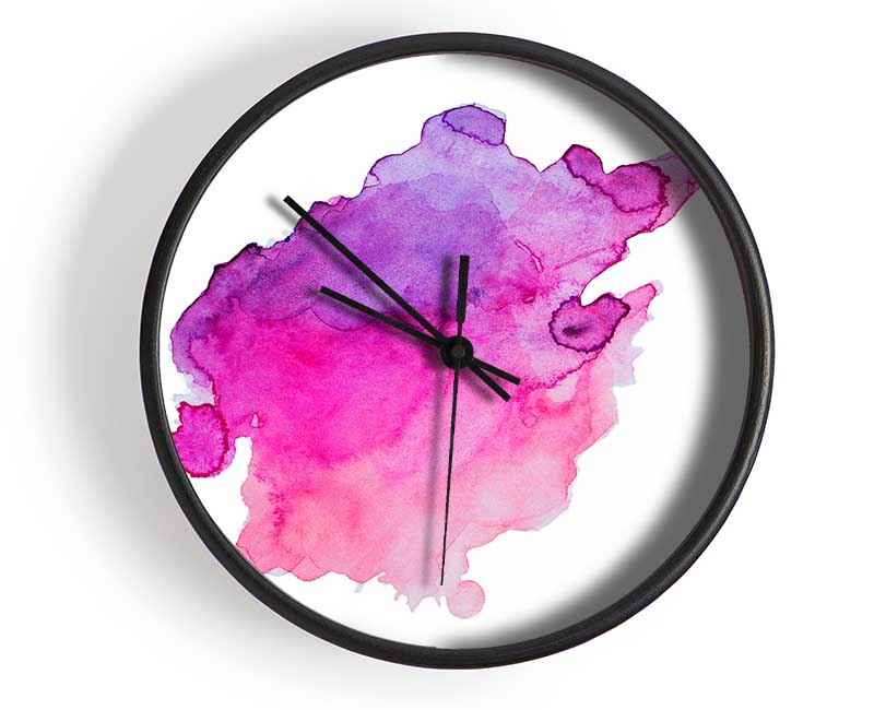 Colours Collide Clock - Wallart-Direct UK