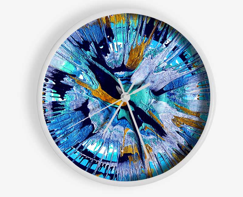 Stat Explosion 1 Clock - Wallart-Direct UK