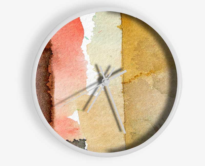 Pulled Apart Clock - Wallart-Direct UK