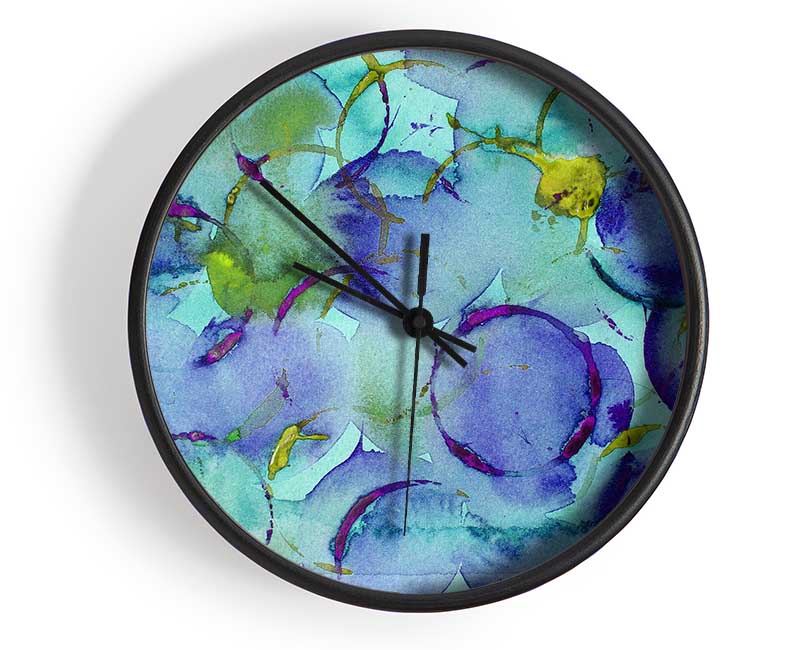 Blueberry Madness Clock - Wallart-Direct UK