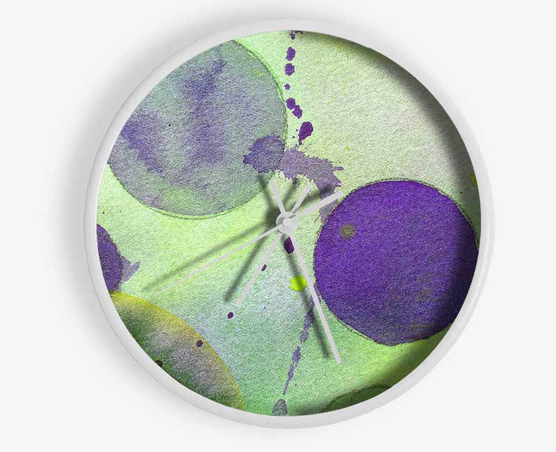 Blueberry Tree Clock - Wallart-Direct UK