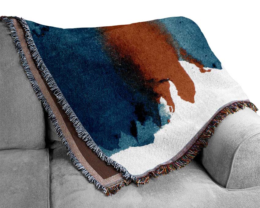 Fire And Ice 2 Woven Blanket