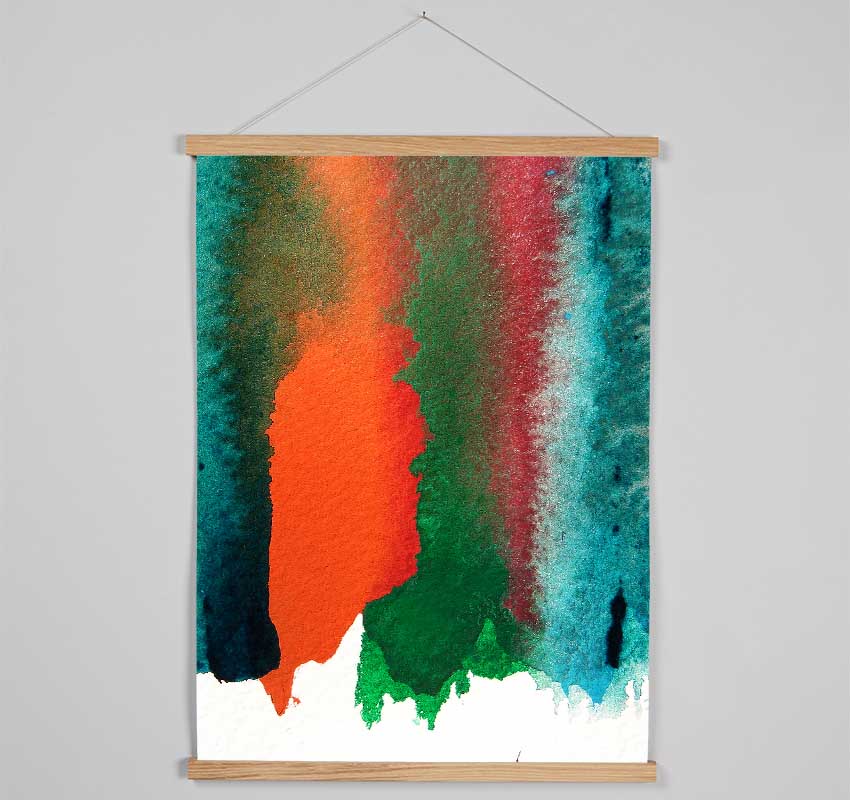 Colourful Forest Hanging Poster - Wallart-Direct UK