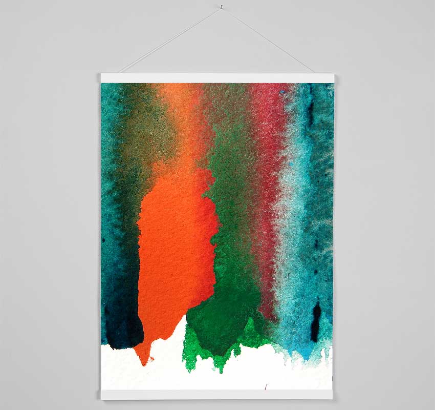 Colourful Forest Hanging Poster - Wallart-Direct UK