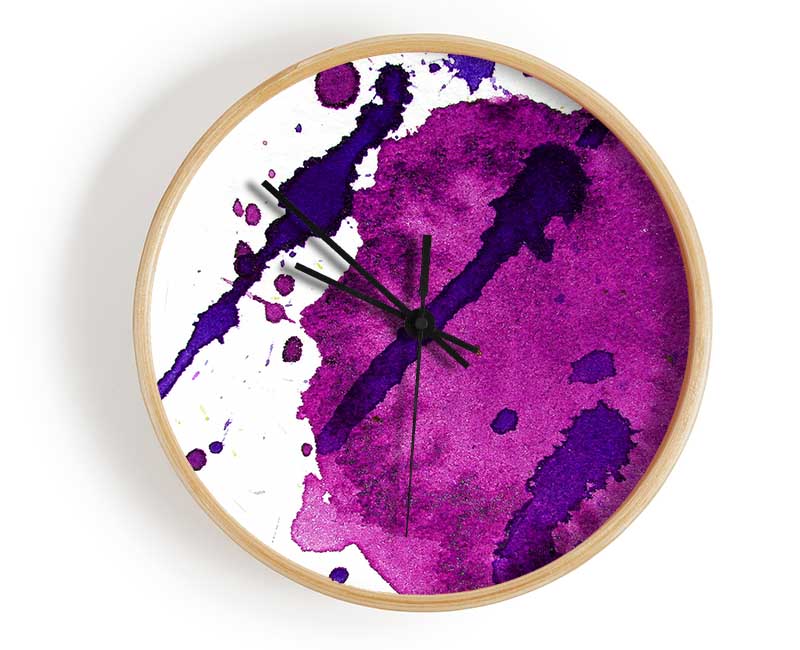 Love Splash Clock - Wallart-Direct UK