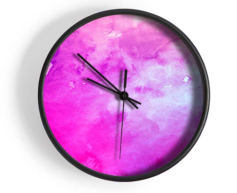 Pink Cloud Clock - Wallart-Direct UK