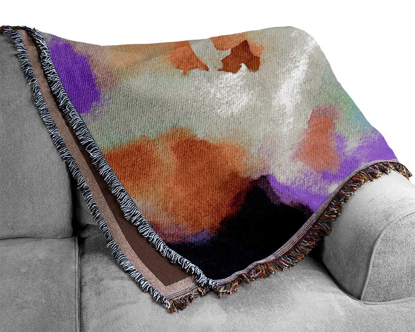 Orchid Beauty Woven Blanket