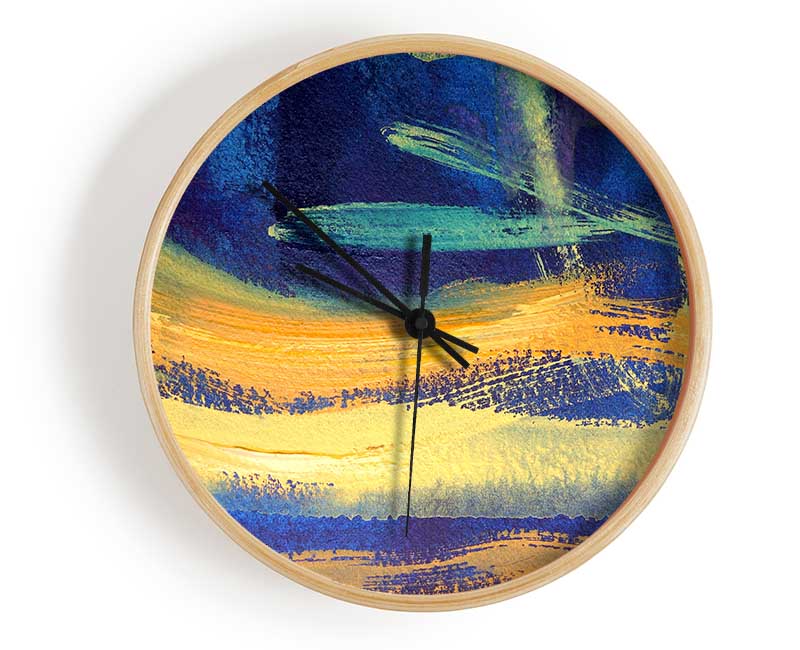 Heat Of The Night Clock - Wallart-Direct UK