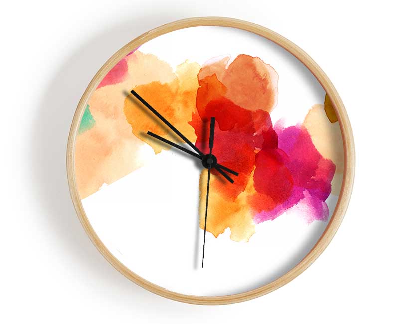 Follow The Colours Clock - Wallart-Direct UK