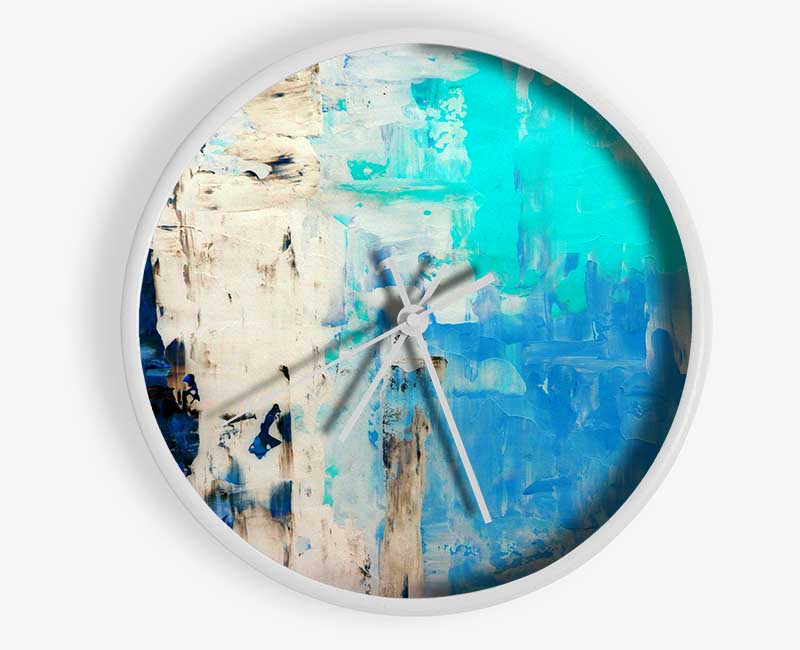 Beach Walk Clock - Wallart-Direct UK