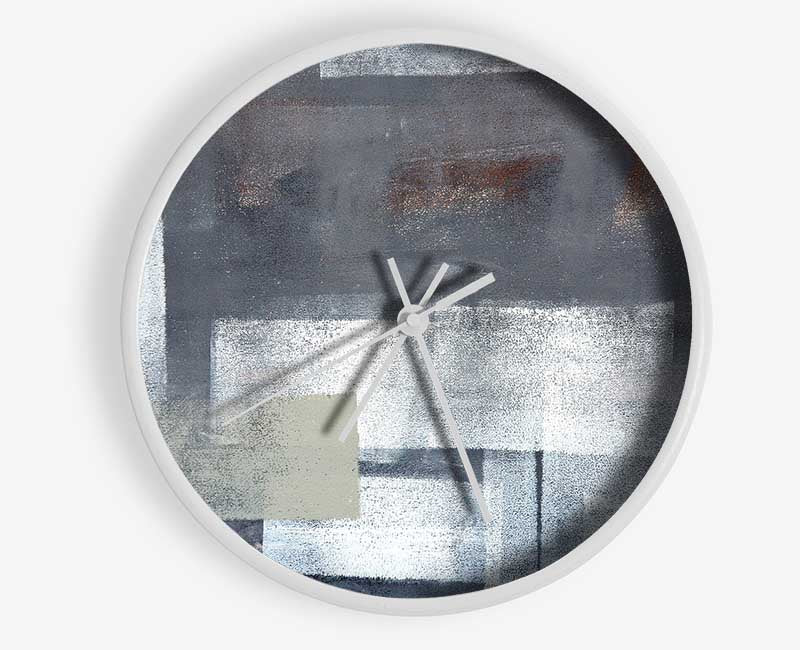 Grey Day Clock - Wallart-Direct UK