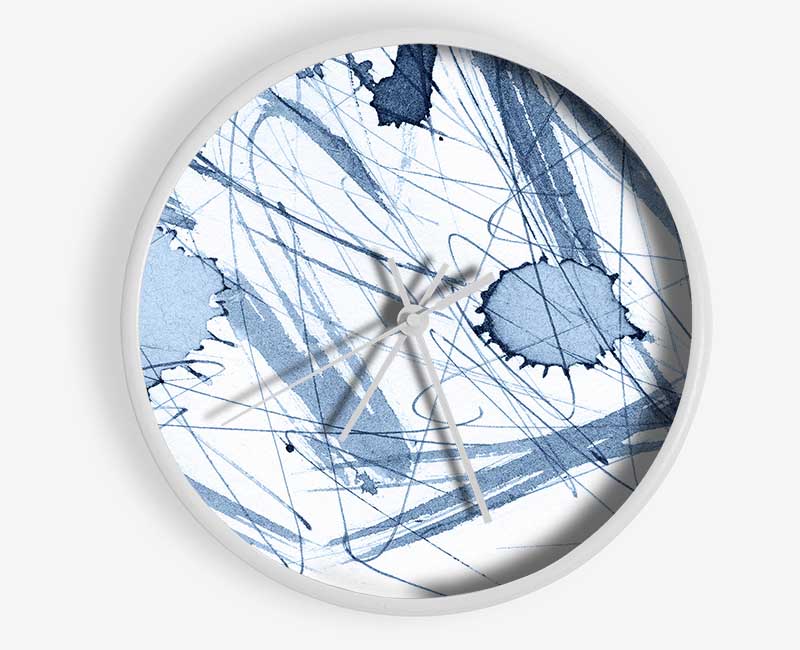 Ice Flow Clock - Wallart-Direct UK