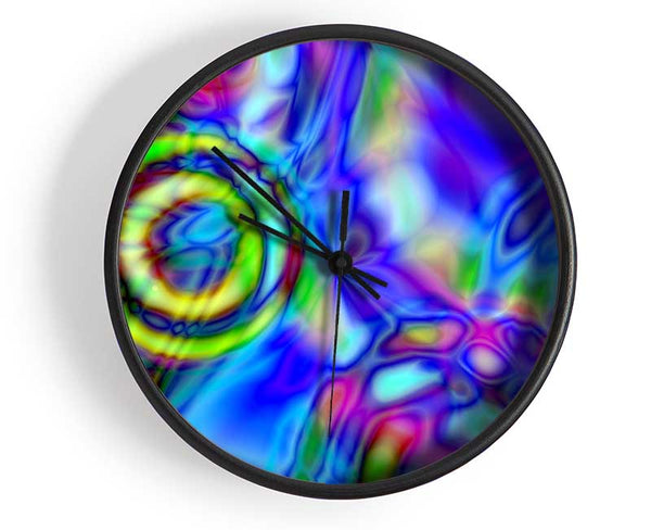 Liquid Ice Clock - Wallart-Direct UK