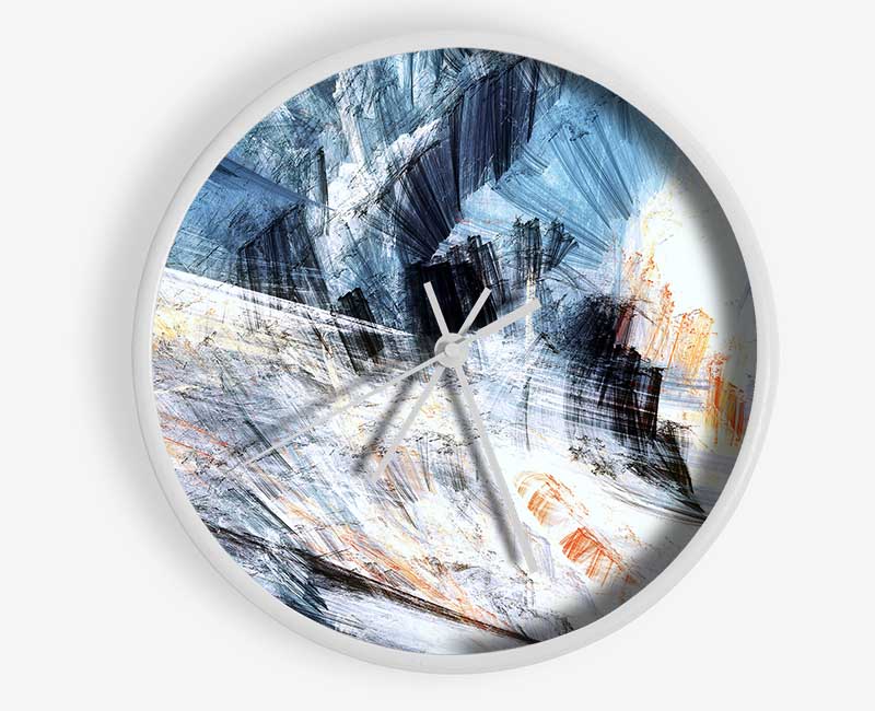 Ocean Storm Clock - Wallart-Direct UK