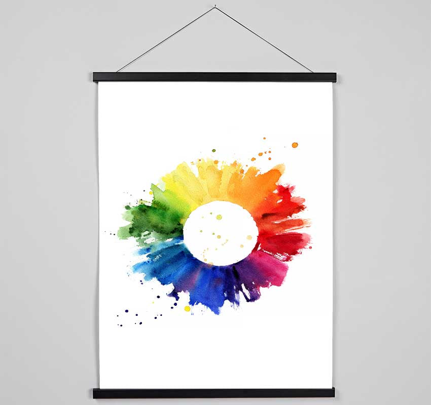 Rainbow Sun Hanging Poster - Wallart-Direct UK