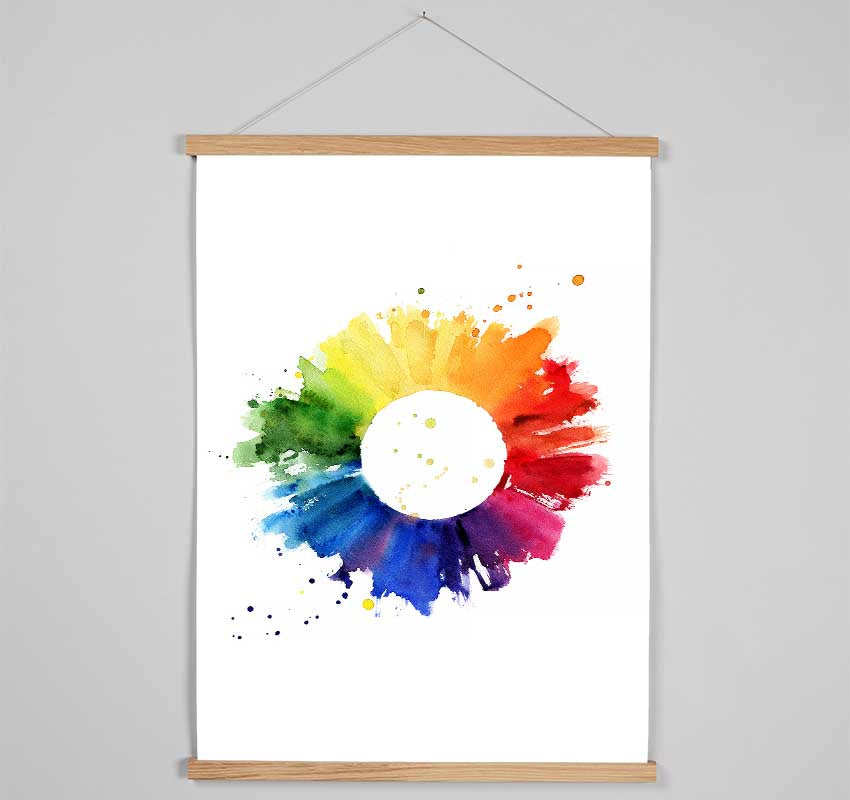 Rainbow Sun Hanging Poster - Wallart-Direct UK