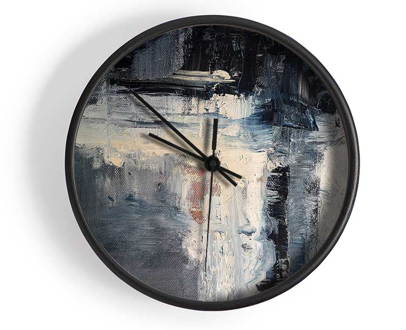 The Line Of Black Clock - Wallart-Direct UK