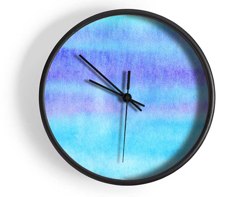 Blured Lines Clock - Wallart-Direct UK