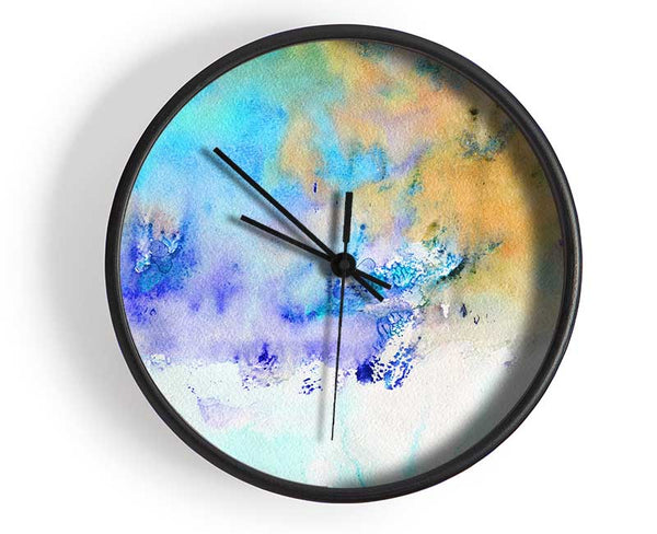 Sunrise Haze 2 Clock - Wallart-Direct UK