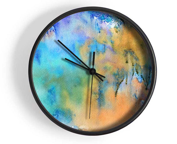 Sunrise Haze 1 Clock - Wallart-Direct UK