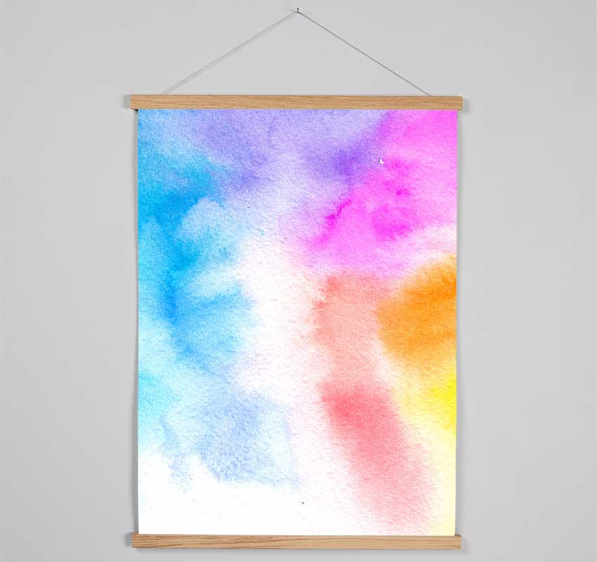 Pastel Path Hanging Poster - Wallart-Direct UK