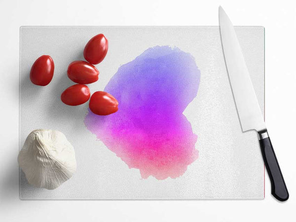 Hearts Combine Glass Chopping Board